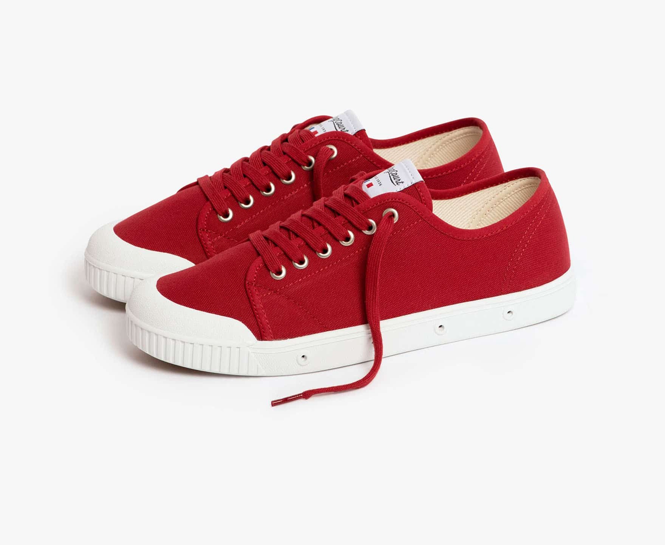 Spring Court G2 CANVAS Men's Trainers Red | South Africa-91CGTEWIZ